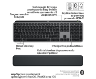 LOGITECH MX Keys S Combo for Mac Grafit 920-012845 - 1261405 - zdjęcie 17
